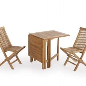 Marstal Teak Cafesæt m/2 Kiel stole